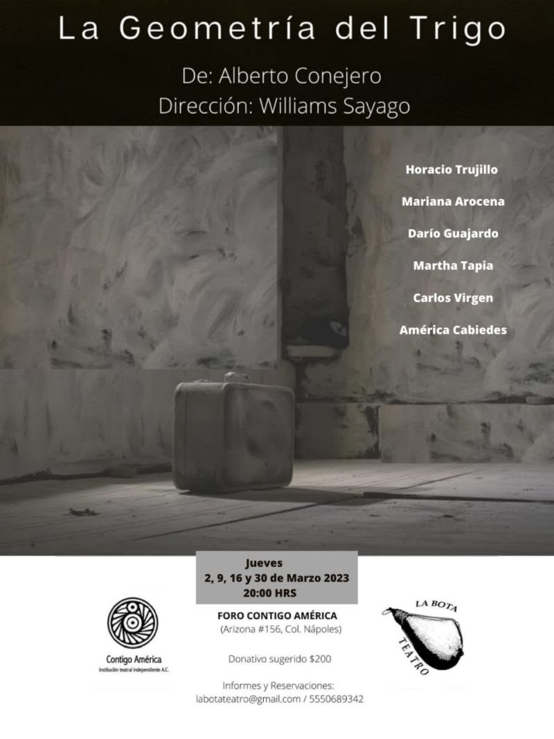 Obra de teatro: LA GEOMETRÍA DEL TRIGO